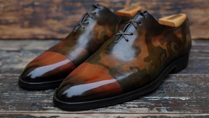 patina leather shoes